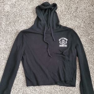 Harry potter cropped graphic hoodie